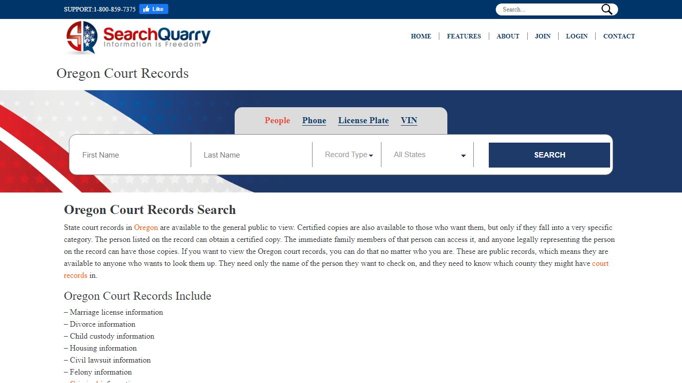 Free Oregon Court Records | Enter a Name & View Oregon ...
